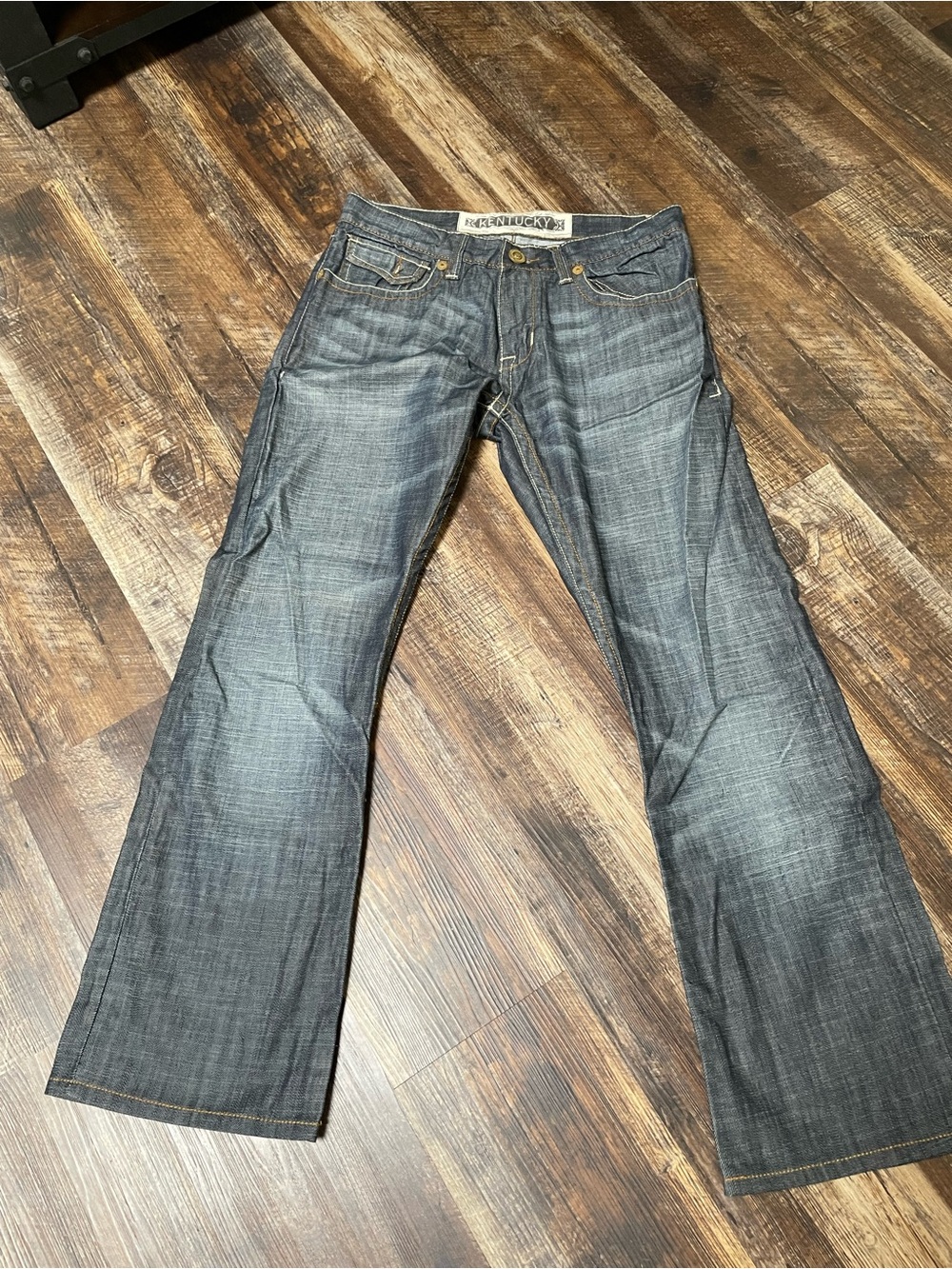 Kentucky Ariat Men's Dark Wash Bootcut Jeans